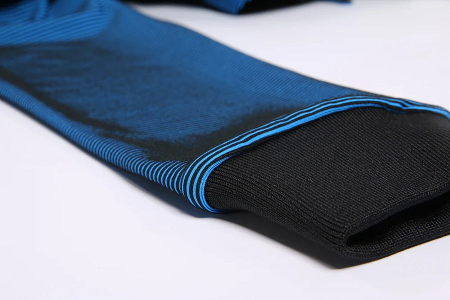 Campera con cierre 3871300-020 Black Neon Blue