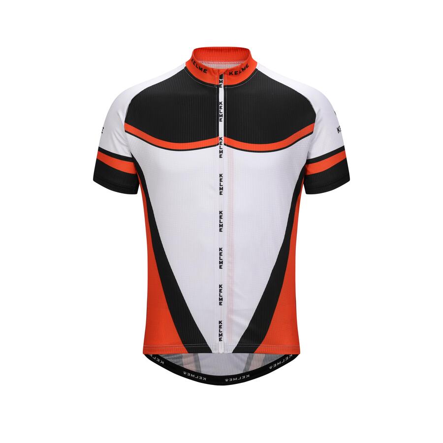 Camiseta de Ciclismo K15Z704-136 White Orange Red