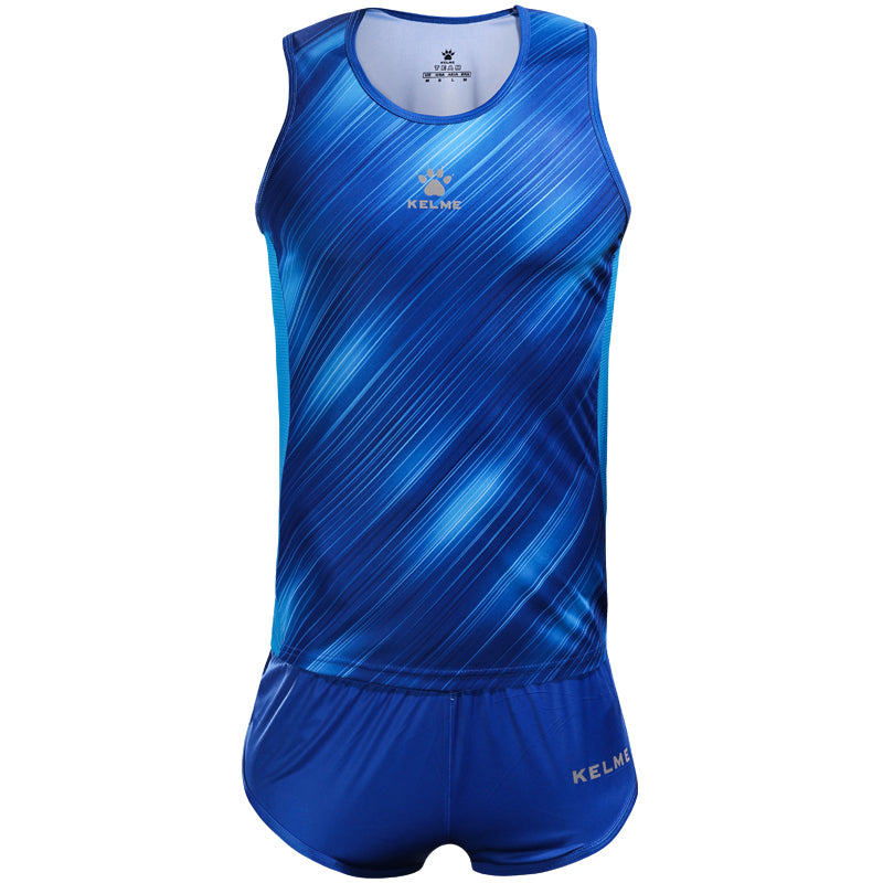 Set Running Muscolosa y Short Royal Blue 3871010