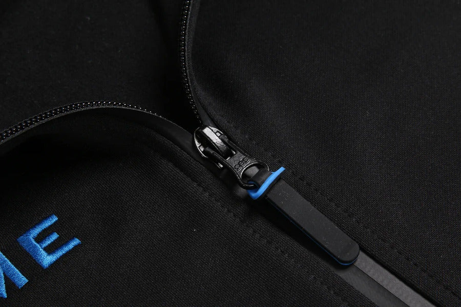 Campera con cierre 3871300-020 Black Neon Blue