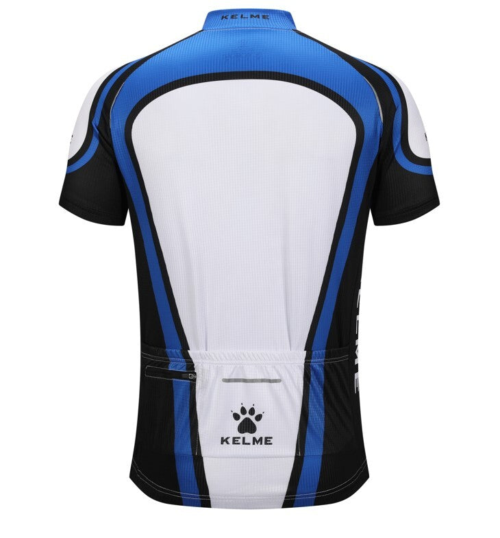 Camiseta de Ciclismo K15Z704-104 White Royal Blue
