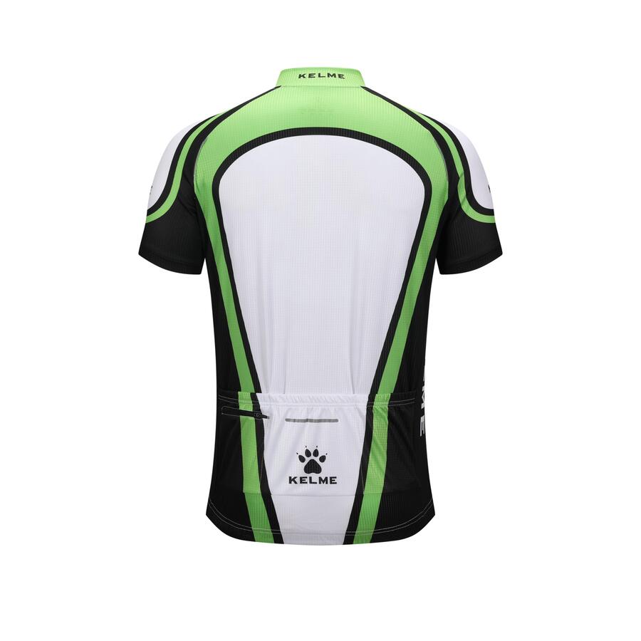Camiseta de Ciclismo K15Z704-127 White Neon Green