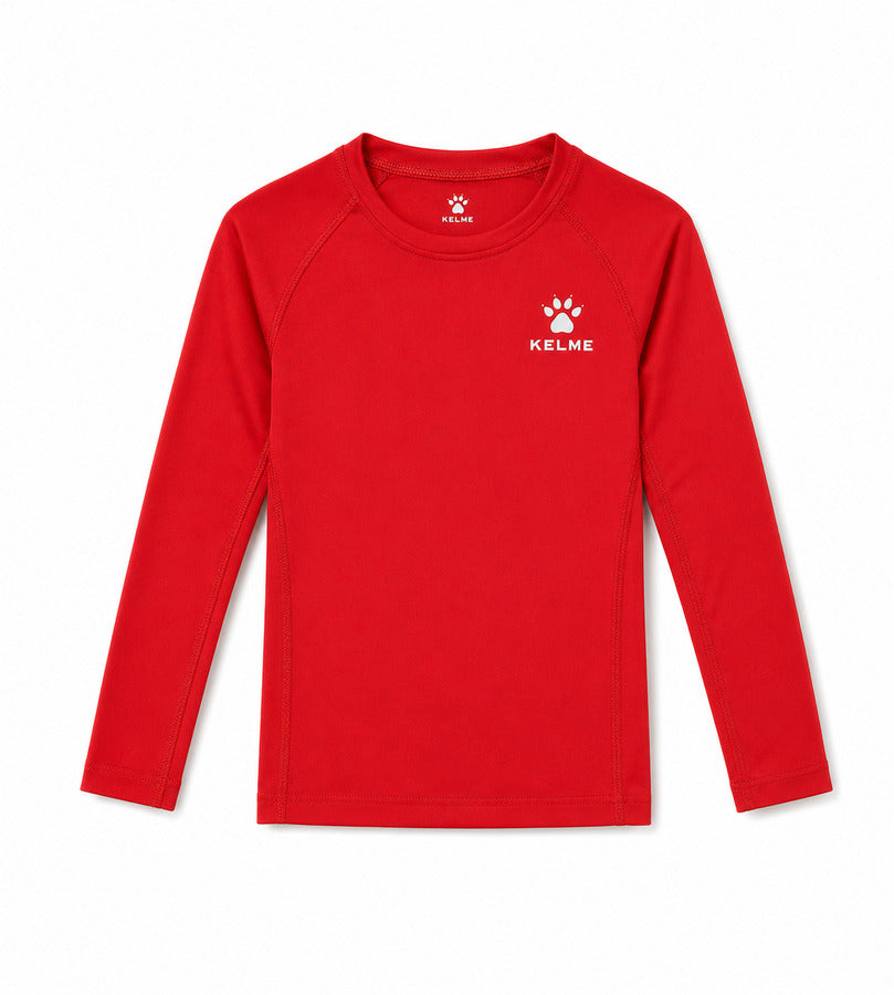 Remera Térmica m/l fina  de niño  3893113 -600 Red