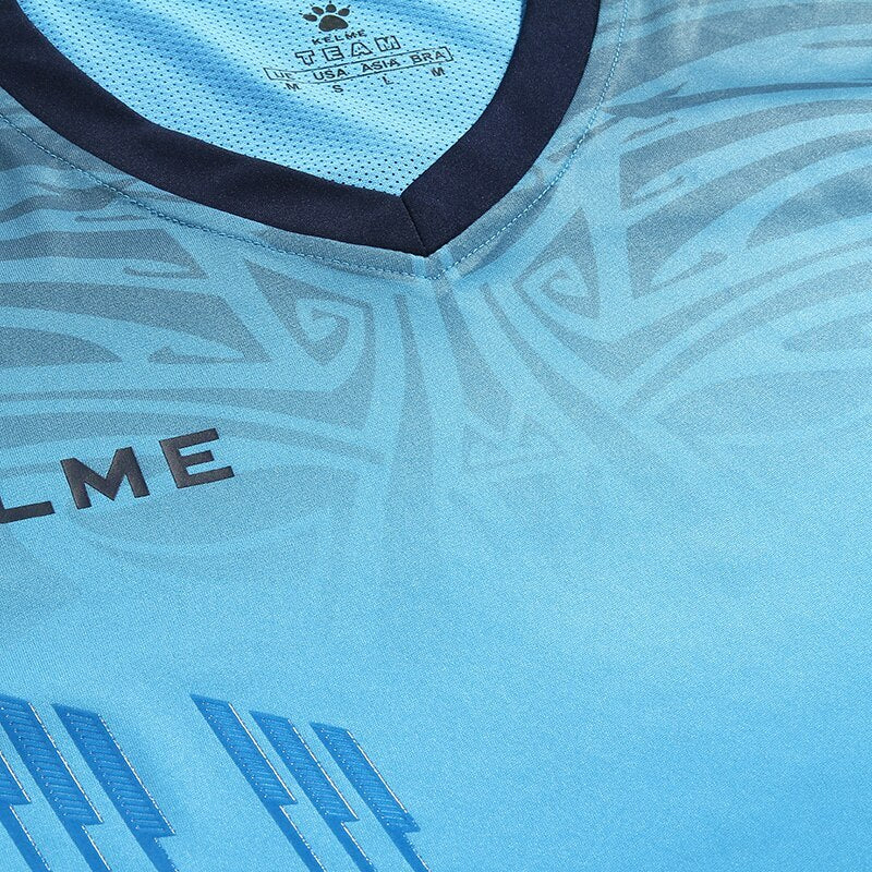 Set de Golero m/c Short y Camiseta 3871014-4007 Neon Blue