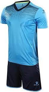 Set de Golero m/c Short y Camiseta 3871014-4007 Neon Blue