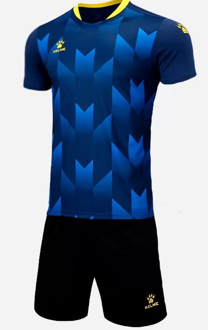 Set de Camiseta y Short 8251ZB1003-416 Blue Yellow