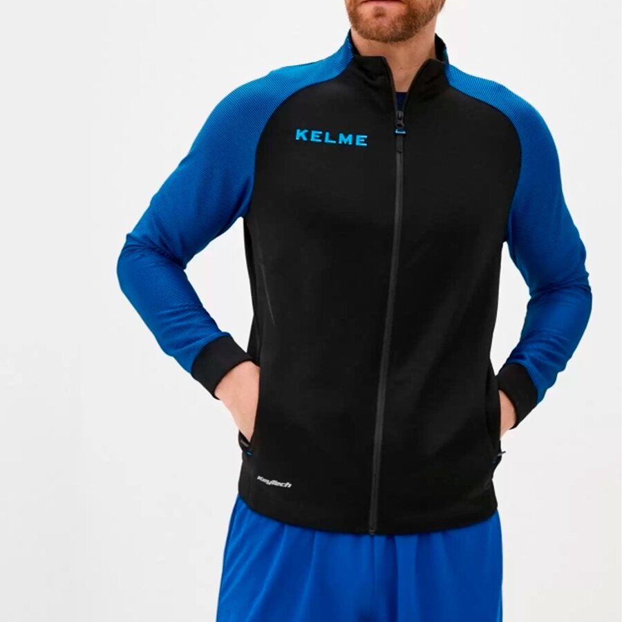 Campera con cierre 3871300-020 Black Neon Blue